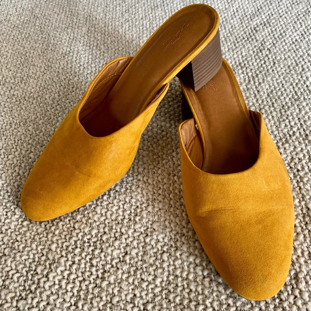 Block Heel Mules